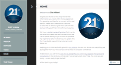 Desktop Screenshot of 21stvision.org